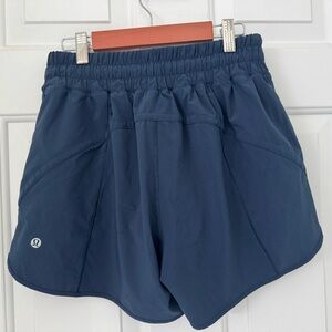 Lululemon Athletica Blue Athletic Shorts Elastic Waistband